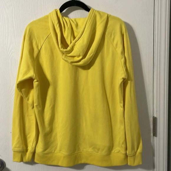 Columbia Sunny Yellow Hooded Sweatshirt Size Large - Picture 6 of 7